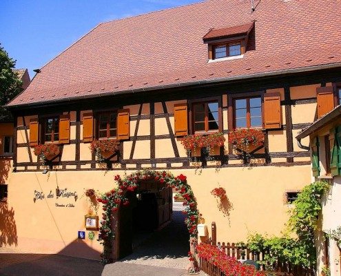 Le Clos du raisins chambres d'hôtes de charme Beblenheim en Alsace