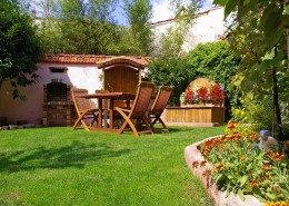 Le Clos du raisins : jardin