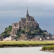 Mont St Michel (Photo by DAVID ILIFF. License: CC-BY-SA 3.0)