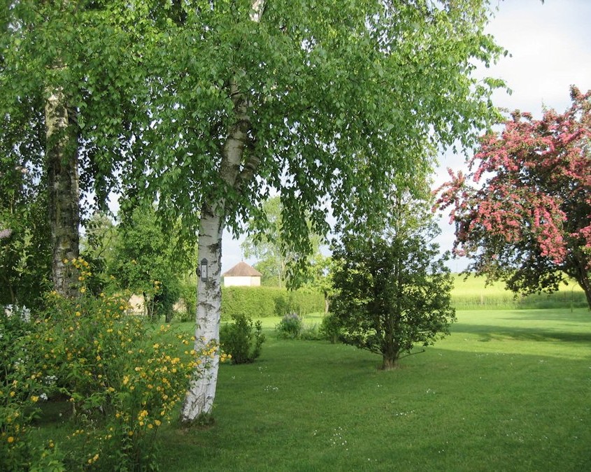 A la Métairie, Lindry : le parc