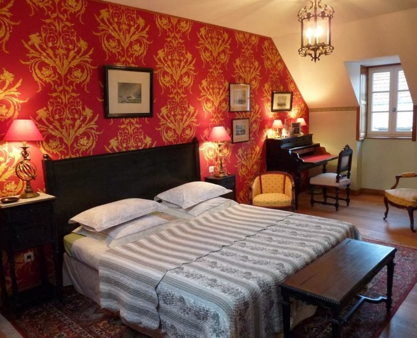 Maison d'hôtes Carpe Diem, Massangis : chambre Eugénie