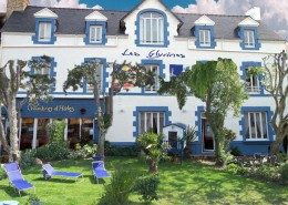 Les Glycines, maison d'hôtes de charme à Billiers (Bretagne) : jardin