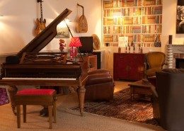 Les Glycines, Billiers (Morbihan) : salon