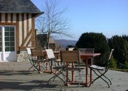 Les Terrasses de Jean, chambres d'hôtes de charme Pierrefitte en Auge (Normandie)