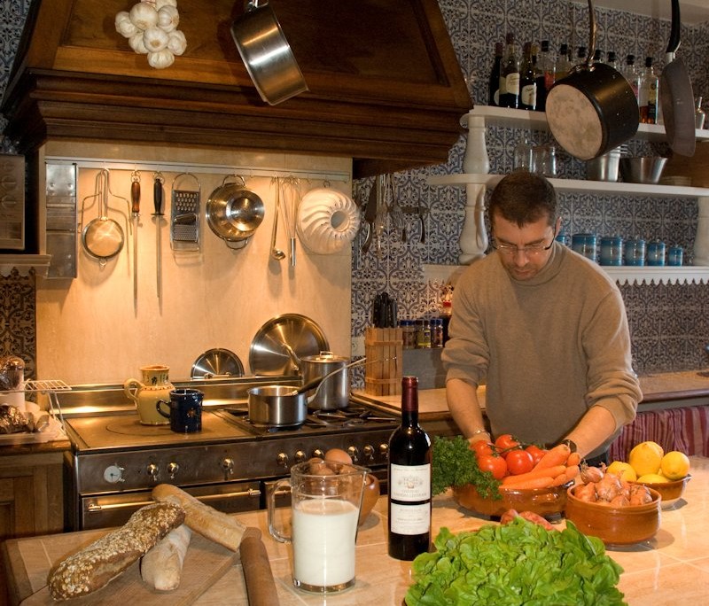 Château des Allues, Saint Pierre D’Albigny : cuisine