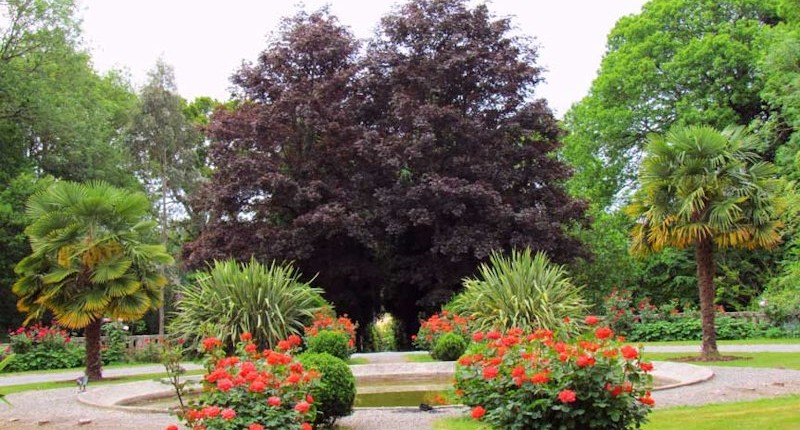 Chateau de Kerlarec, Arzano (Bretagne) : le parc