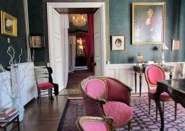 Chateau de Kerlarec, Arzano (Bretagne) : le salon