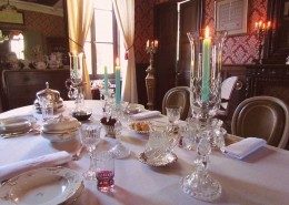 Chateau de Kerlarec, Arzano (Bretagne) : salle à manger