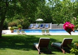 Le Clos Lascazes, chambres d'hôtes Paleyrac (Dordogne) : piscine