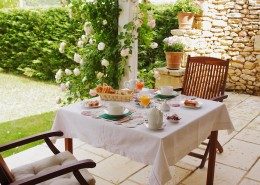 Le Clos Lascazes, chambres d'hôtes Paleyrac (Dordogne) : petit déjeuner