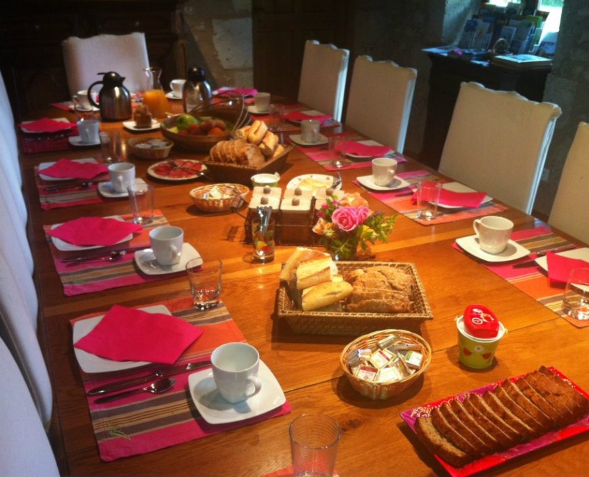 Maison Ardure : petit déjeuner