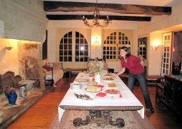 Maison Grandchamp : salle à manger