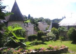 Maison Grandchamp, Treignac : jardin
