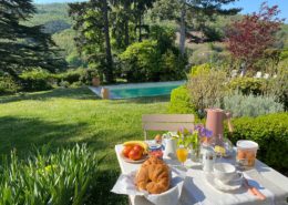 Petit déjeuner au Château des Janroux, Juliénas