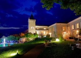 Ambiance nocturne, Château des Janroux (Juliénas, Rhône)