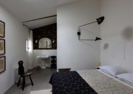 La Perroya, Visan en Provence Alpes Côte d'Azur : la chambre d'hôtes n° 4 située au deuxième étage de la maison