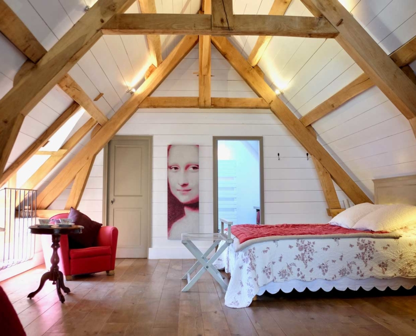 Chambre d'hôtes Orange Heron - Le Manoir de l’Isle, Ploumilliau, Côtes-d’Armor, Bretagne