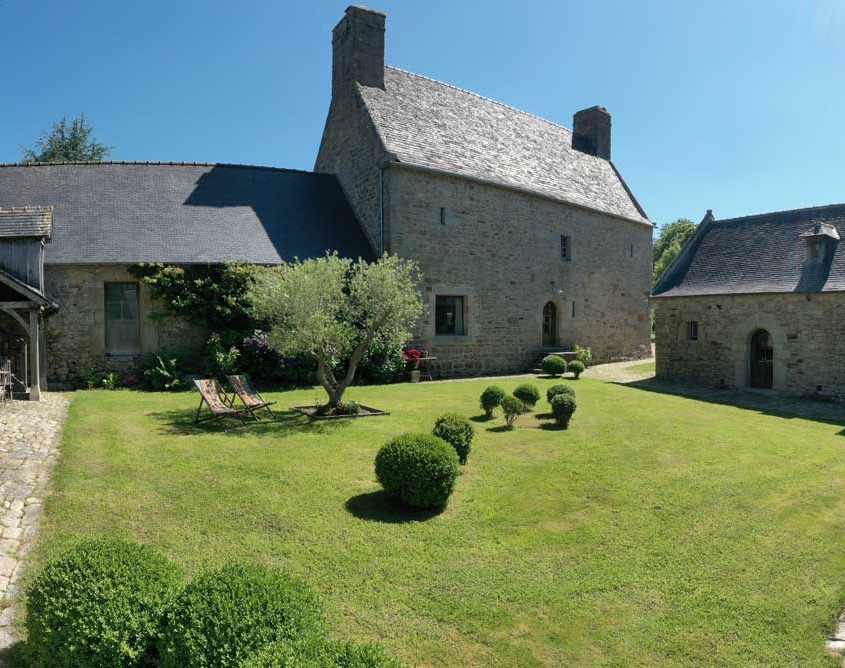 Jardin du Manoir de l’Isle, Ploumilliau, Côtes-d’Armor, Bretagne